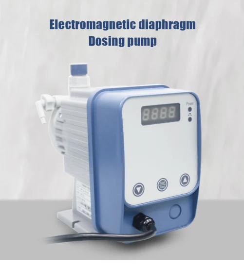 Automatische 3-bar-Niederdruck-Chlor-Dosierpumpe mit elektromagnetischer Membran für chemische Flüssigkeiten