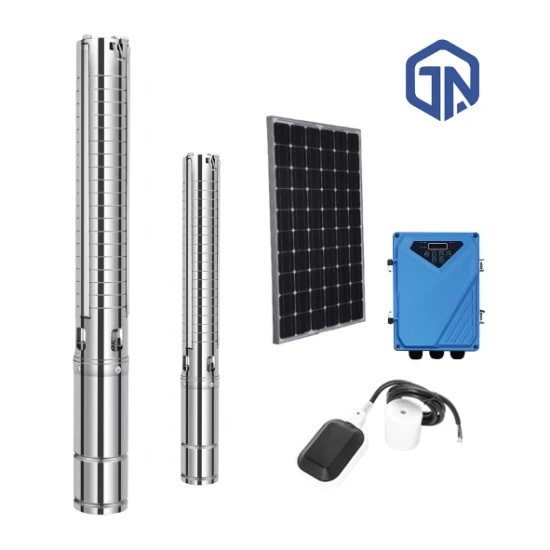 Hochdruck 24V 48V 72V 110V Solar System Zentrifugalbewässerung DC Solar Tauchwasserpumpe